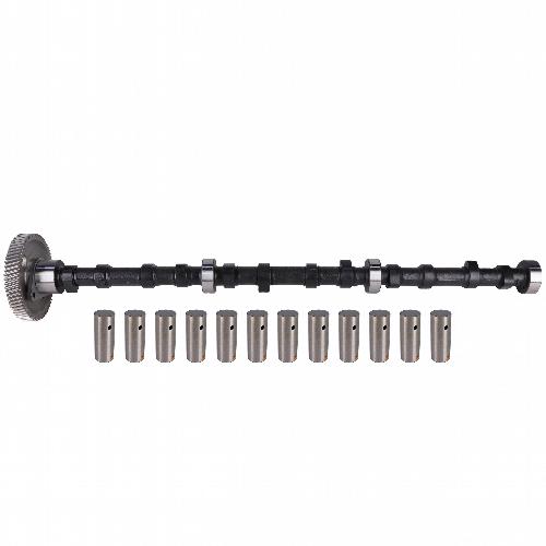 Camshaft w/ Gear – Reman, w/ New 1″ Diameter Lifters