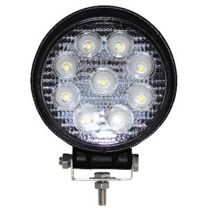 Universal Round LED Flood Beam Work Light – 1890 Lumens