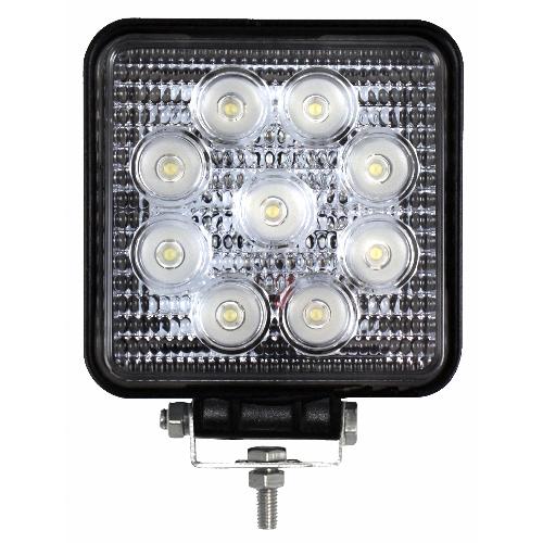 Universal Square LED Flood Beam Work Light – 1890 Lumens
