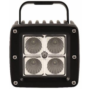 Universal Square LED Flood Beam Work Light – 960 Lumens