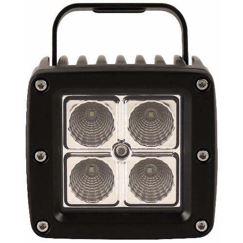 Universal Square LED Flood Beam Work Light – 960 Lumens
