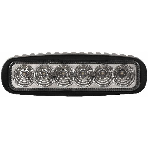 Universal Slim Rectangular LED Flood Beam Work Light – 1260 Lumens