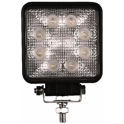 Universal Square LED Flood Beam Work Light – 1680 Lumens