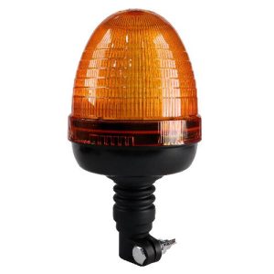 Rotating & Strobe/Flashing LED Amber Warning Beacon, 12W, 600 Lumens
