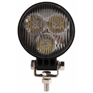 Round LED Flood Beam Light, 3600 Lumens