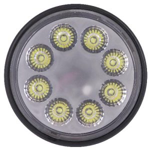 4″ Round LED Flood Beam Grille Light for John Deere R Series Tractors, 3200 Lumens