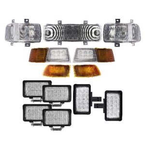 Complete LED Light Kit for Case IH Magnum Tractors w/ Vertical Mid-Body Lights
