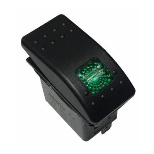 Rocker Switch – Green LED