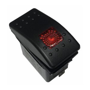 Rocker Switch – Red LED