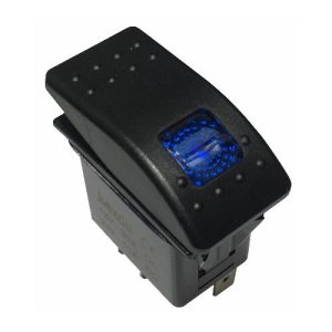 Rocker Switch – Blue LED