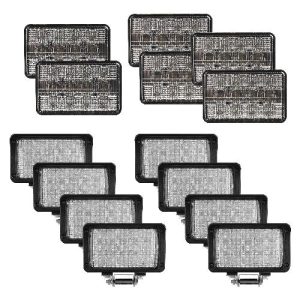 Complete Flood Beam LED Light Kit for Case IH Combines & Cotton Pickers – (Pkg. of 14)