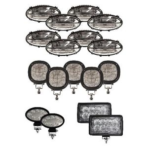 LED Flood Beam Light Kit for CIH Combines – (Pkg. of 17)