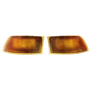 Amber LED Rear Cab Corner Warning Light Kit for Case IH
