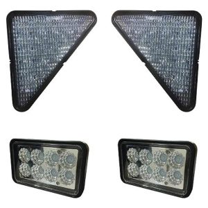 Tiger Lights Complete LED Light Kit for Bobcat Skid Steer, Industrial Grade