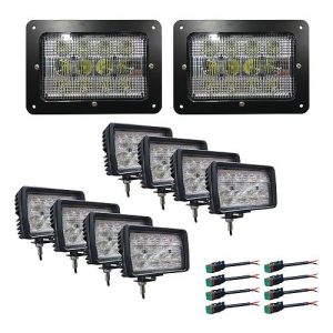 Tiger Lights Complete LED Light Kit for Case IH Steiger 4wd