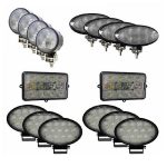 Tiger Lights Complete LED Light Kit for John Deere Combines
