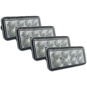 Tiger Lights Complete LED Light Kit for Kubota SVL Skid Steers, Industrial Grade