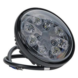 Tiger Lights 24W LED Sealed Round Hi-Lo Beam w/ Wired Cable