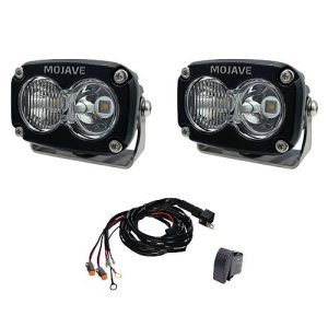 Off-Road Mojave Series 2″ x 3″ LED Racing Light Kit, 2pk