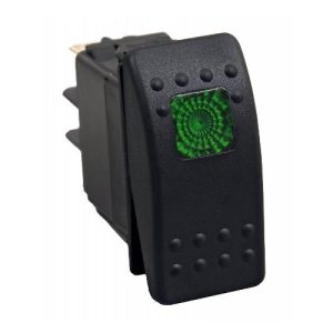 LED Rocker/Toggle Switch – Green