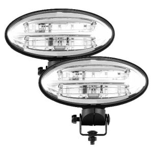 LED Flood Beam Work Light – Pedestal Mount, 3600 Lumens – (Pkg. of 2)