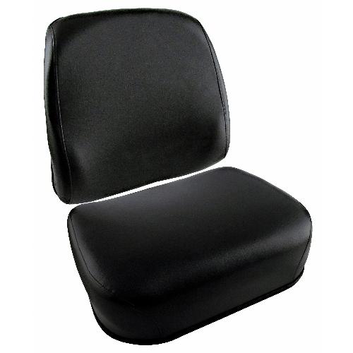 Cushion Set, Black Vinyl, Deluxe Style – (2 pc.)