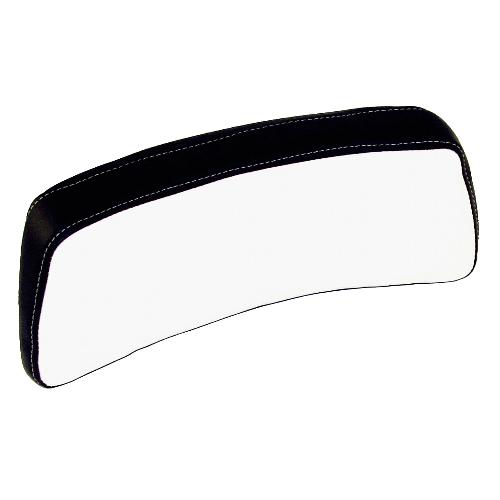 Upper Back Cushion, Black & White Vinyl