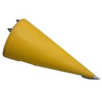 Poly Center Snout CLAAS Yellow 22 Inch Spacing