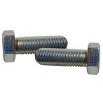 Hex Bolt, M14 X 40mm 2.0 Pitch, Package of 2