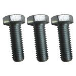 Hex Bolt, M12 x 35mm 1.75 Pitch, Package of 3