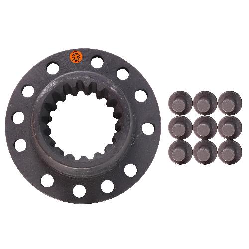 Pressure Plate Hub, w/ Rivets