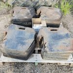 Case IH suitcase weights for 9000 series 1347524C1