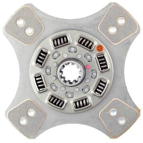 14" Transmission Disc, 4 Pad, w/ 1-3/4" 10 Spline Hub - Reman