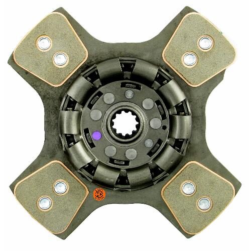 12" Transmission Disc, 4 Pad, w/ 1-3/16" 11 Spline Hub - New