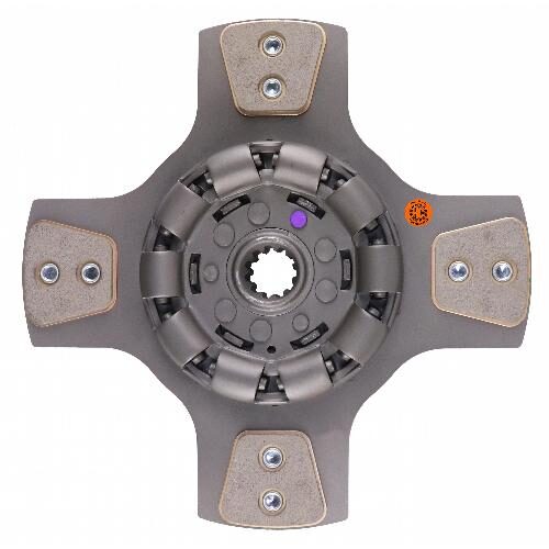 12" Transmission Disc, 4 Pad, w/ 1-3/16" 11 Spline Hub - Reman