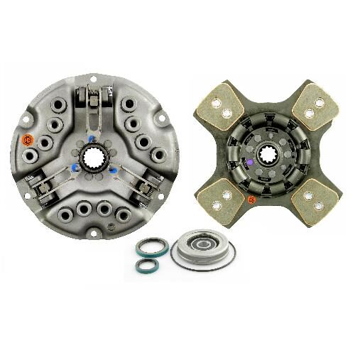 12" Single Stage Clutch Kit, w/ 4 Large Pad Disc, Bearings &amp; Seals - New