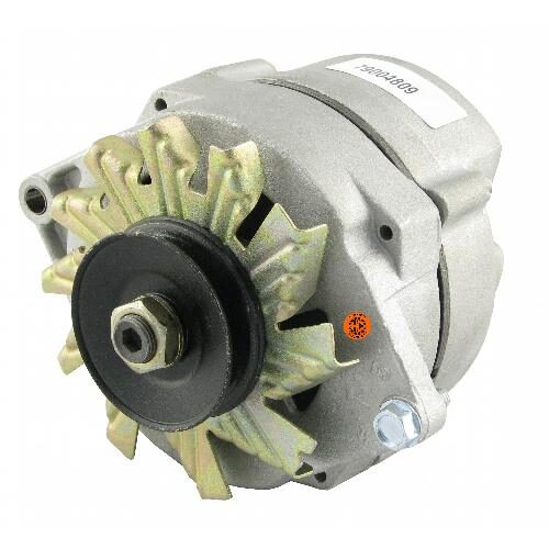 Alternator - New, 12V, 63A, 10DN, Aftermarket Delco Remy