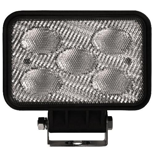 Universal Rectangular LED Flood Beam Work Light - 4000 Lumens