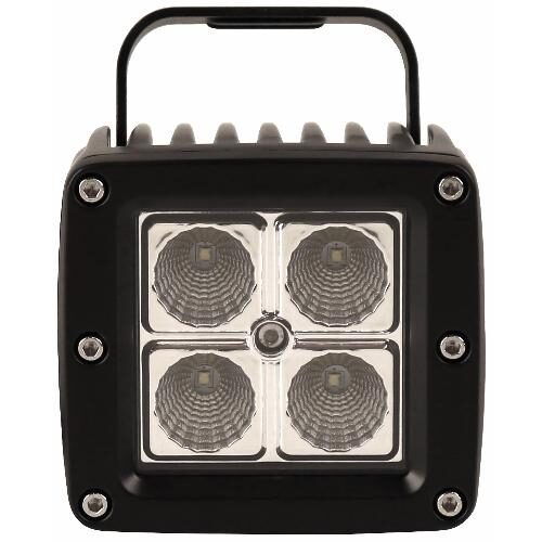 Universal Square LED Flood Beam Work Light - 960 Lumens