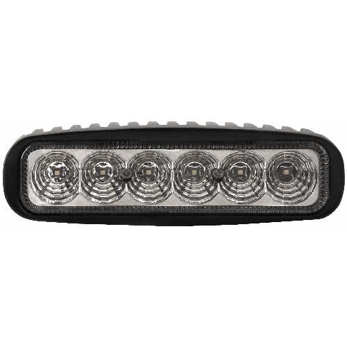 Universal Slim Rectangular LED Flood Beam Work Light - 1260 Lumens