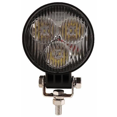 Round LED Flood Beam Light, 3600 Lumens