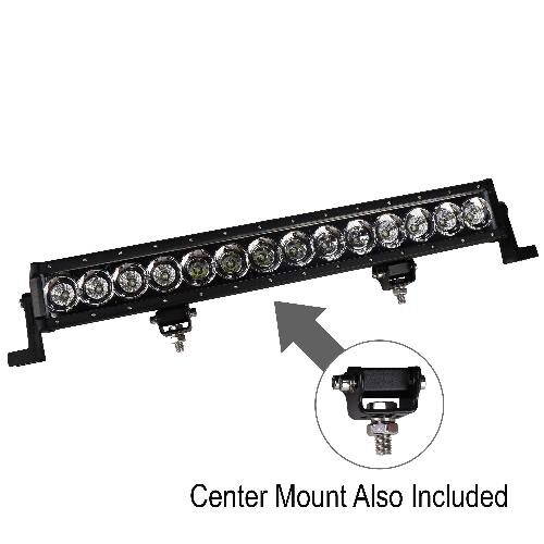 23" LED Flood Beam Light Bar - 11200 Lumens
