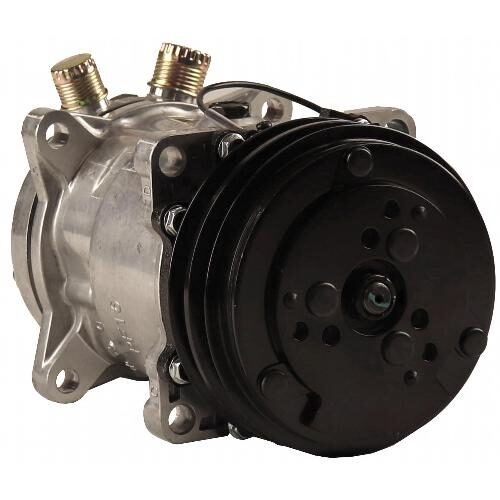 Sanden SD508 Compressor, w/ 2 Groove Clutch - New