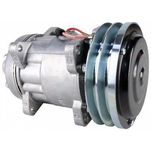 Sanden SD7H15SHD Compressor, w/ 2 Groove Clutch - New