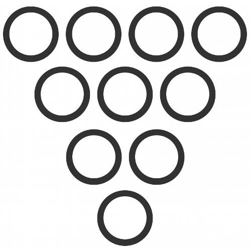 Quick Coupler O-Ring, #8, (Pkg. of 10)