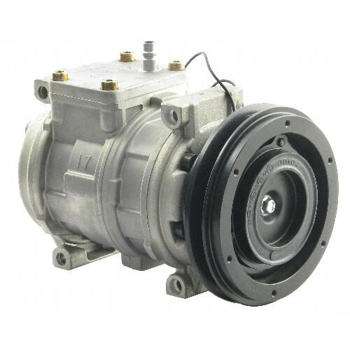 Nippondenso 10PA17C Compressor, w/ 1 Groove Clutch - New