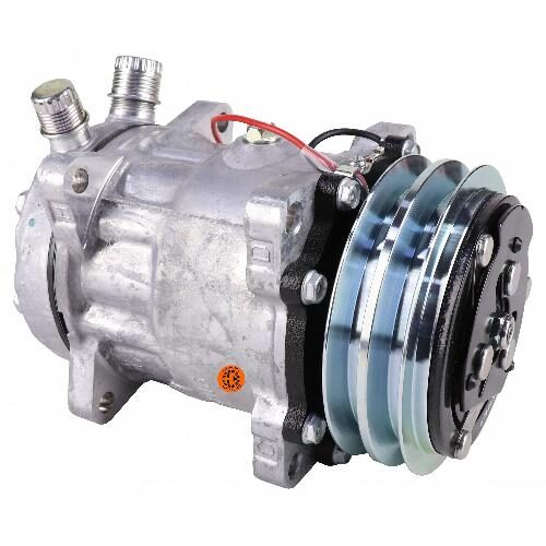 Genuine Sanden SD7H15HD Compressor, w/ 2 Groove Clutch - New