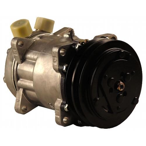 Sanden SD7H15HD Compressor, w/ 2 Groove Clutch - New