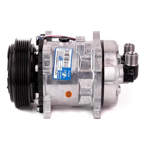 TCCI SD5H11 Compressor, w/ 6 Groove Clutch - New