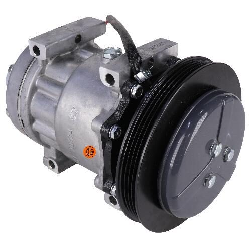 Sanden SD7H15 Compressor, w/ 4 Groove Clutch - New